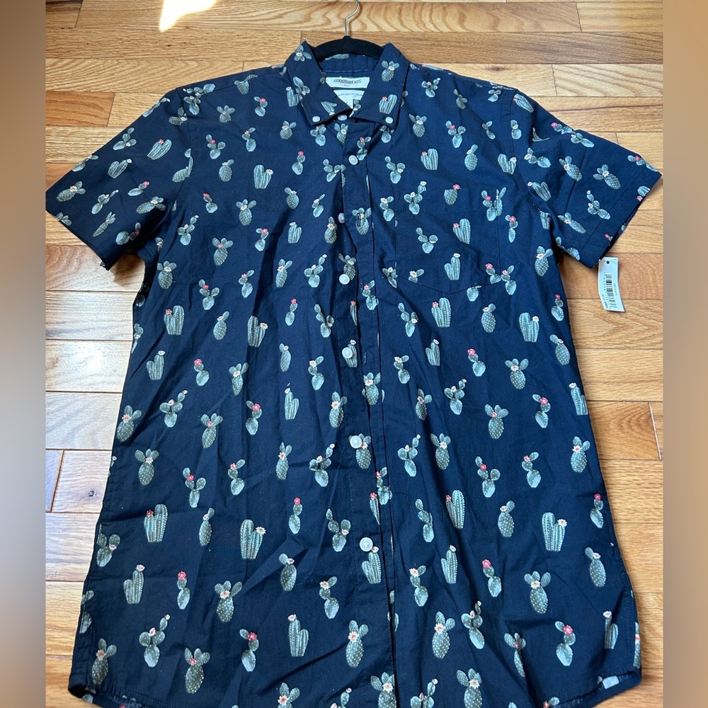 Cactus button down